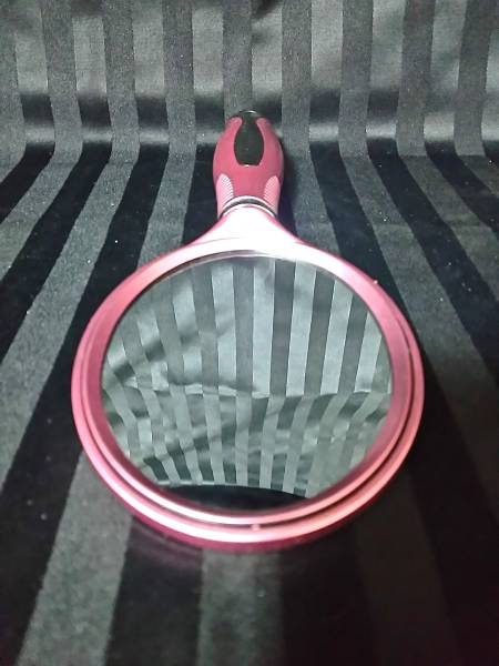  hand-mirror pink size : approximately 92x125x25mm( keep hand contains )