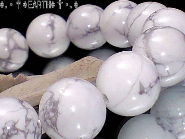 ハウライト数珠AAAハウ石　数珠 14ミリ天然石　S~Lサイズ　送料無料　匿名発送_画像3