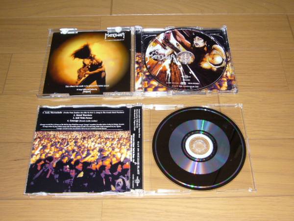 輸入盤　MANOWAR /HELL ON STAGE LIVE　限定3CD　全２０曲_画像3