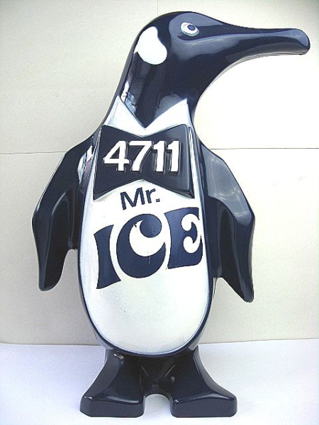 特大！1970’s 4711 MR ICE ペンギン ビンテージ TOY スタチュー ディスプレー アドバタイジング ぺんぎん オーデコロン