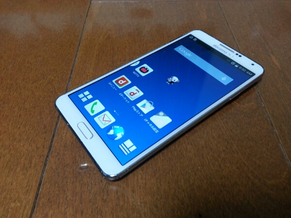正規 Note Galaxy SC-01F 即落/即発!!美中古品 3 Xi LTE ホワイト