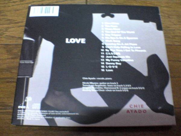 綾戸智絵CD「LOVE」ジャズ●_画像2