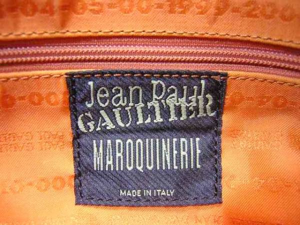 美品 Jean Paul GAULTIER ジャンポール・ゴルチエ イタリア製 馬革ハラコ ハンドバッグ