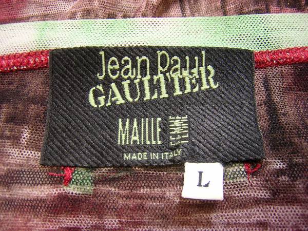 美品 Jean Paul GAULTIER ジャンポール・ゴルチエ MAILLE イタリア製