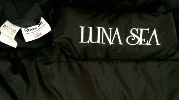  редкий LUNA SEA пуховик чёрный одежда ru нет -SUGIZO Kawamura Ryuichi INORAN Ono ..JReebok Reebok Saitama super Arena Yokohama Arena Tokyo Dome будо павильон 