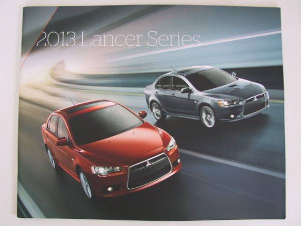 三菱ランサーRALLIART　2013-2014年モデルU(xiǎn)SAカタログ