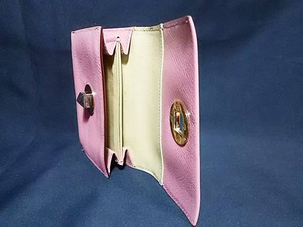 kate spade три складывать кошелек розовый 