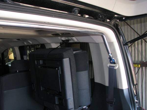  Delica D5(CV1W,CV5W series ) rear pillar bar ( ceiling .... square type )( new goods boxed, tax included )