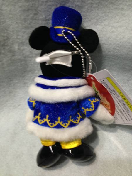 東京ディズニーシー　クリスマス2012　ミッキーマウス　ぬいぐるみバッジ　新品_画像3