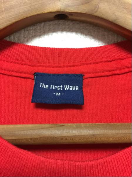 [即決古着]The First Wave/Tシャツ/半袖/プリント/赤/レッド/M_画像3