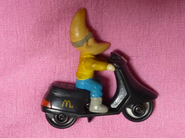  очень редкий! Vintage 1988 год US McDonald's Mac tu Night скутер *