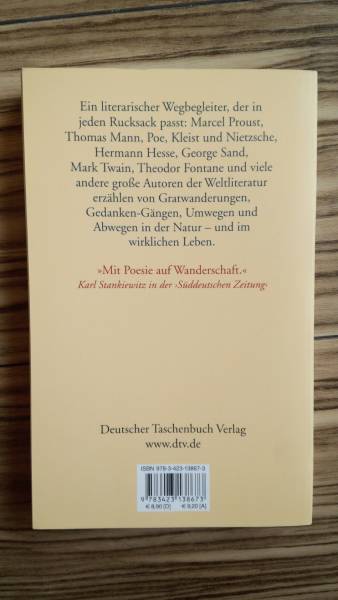 ドイツ語 小説 Die Kunst des Wanderns/Guenter Stolzenberger