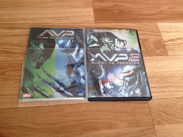 ２作品セット　AVP2　エイリアンズｖｓ．プレデター　DVD_画像1