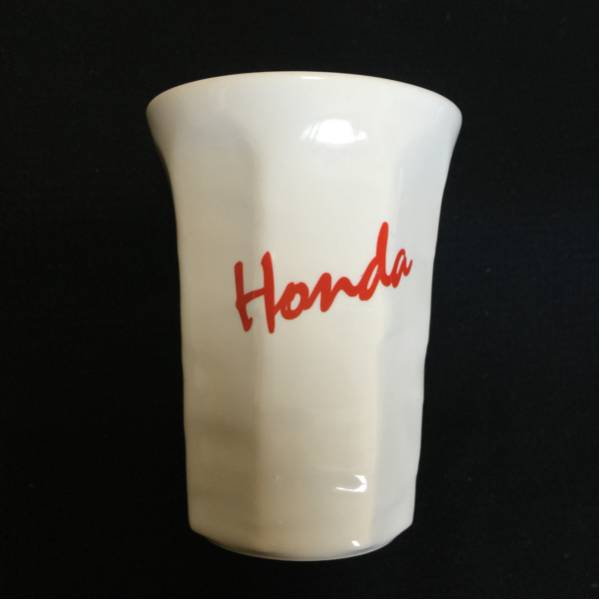  Honda Novelty not for sale ceramics made hot water only unused red character 