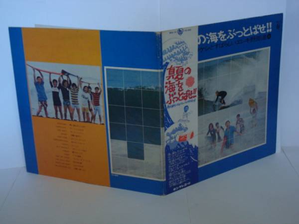 真夏の海をぶっとばせ / 寺内タケシとすばらしいエレキ野郎達 LP_画像1