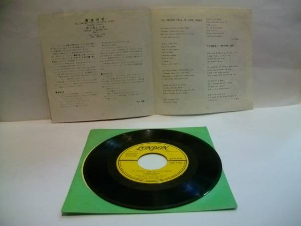 シングル　トム?ジョーンズ 最后の戀 TOM JONES