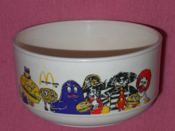  очень редкий! за границей моно!1983 год производства McDonald's герой ...