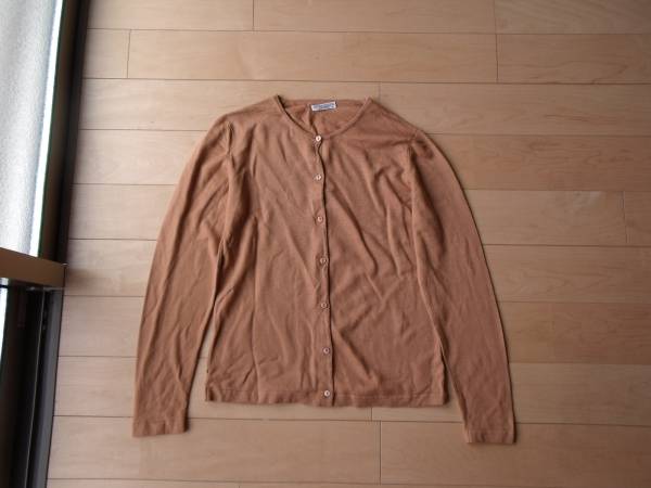 MADE IN ENGLAND PETER GEESON brown не использовался кардиган 