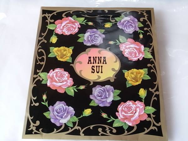 ☆入手不可 ANNA SUI アナスイ コスメ 旧ショップバック 紙袋 サイズ大 薔薇柄☆の画像1