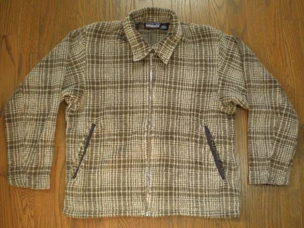 90's 1998年 USA製 パタゴニア Ultra Plush Overshirt チェック 90's 1998年 USA製 パタゴニア Ultra Plush Overshirt チェック