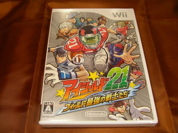 新品　Wii　アイシールド21　フィールド最強の戦士たち_画像1