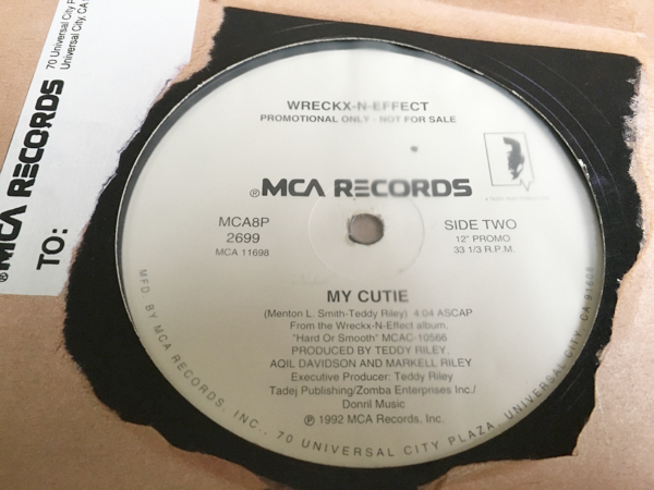 WRECKX-N-EFFECT / MY CUTIE / MCA 12” PROMO版 TEDDY RILEY作_画像2