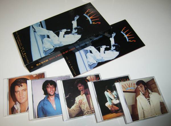 送料無料！エルビス・プレスリー／Elvis Presley「Walk A Mile In My Shoes」_The Essential 70's Masters_5CDBOXset_5CD BOXセット　豪華ブックレット付