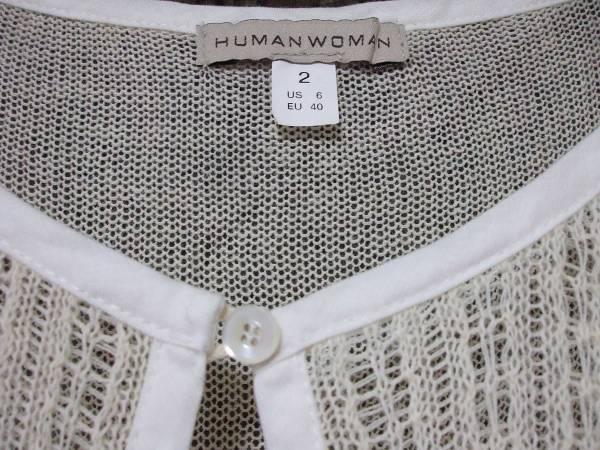 *HUMAN WOMAN* Human Woman туника One-piece M