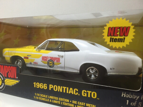 Ertl/'66 Pontiacポンティアック GTO 1/18 限定5000台_画像3