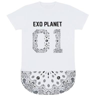 FROM EXO PLANET #1★THE LOST PLANET IN JAPAN★公式 グッズ★Tシャツ★ホワイト 白★Lサイズ★新品