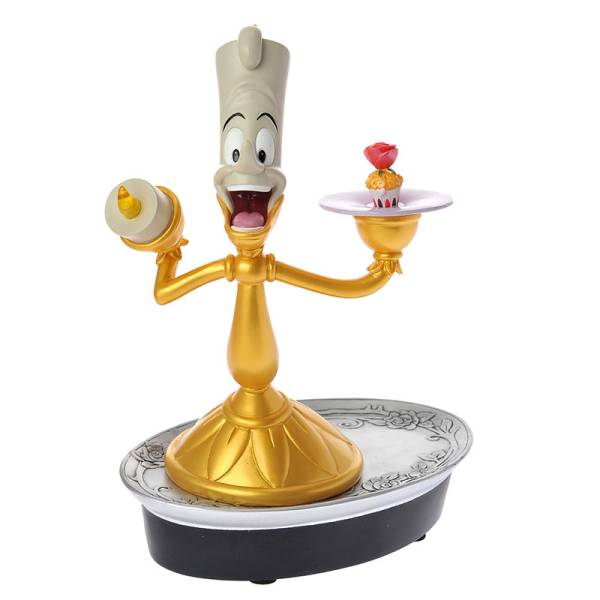  Disney store Beauty and the Beast ( lumiere )HAPPY TEA TIME accessory tray 