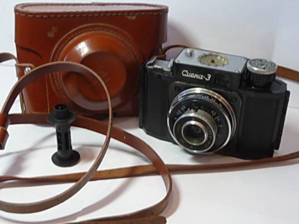 希少なカメラLOMO SMENA-3スメロモ TRIPLET 4,5/40MM #324 コンパクトカメラ