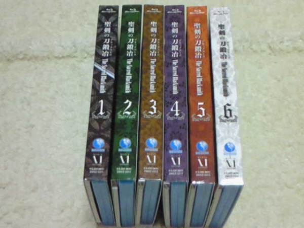 BD 聖剣の刀鍛冶 全6巻 初回限定版 Blu-ray ブルーレイ 藤村歩_画像2
