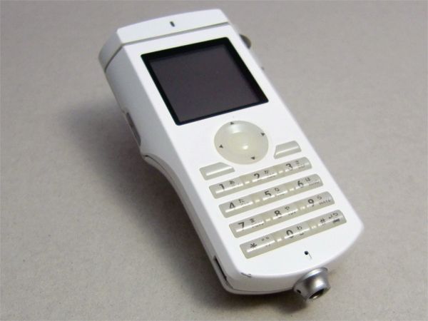 Willcom collection WS001IN white WILLCOM SIM STYLE with charger ②