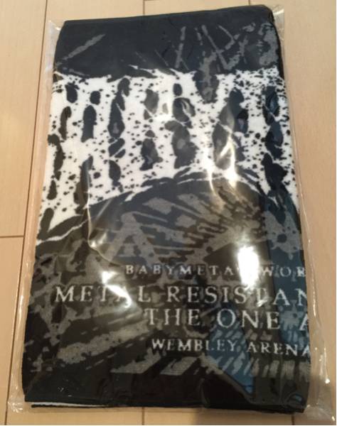 BABYMETAL フェイスタオル WEMBLEY NEMORIAL 新品 ベビーメタル_画像1