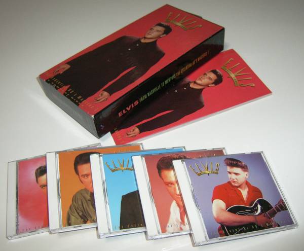送料無料！エルビス・プレスリー「From Nashville To Memphis 」The Essential 60's Masters_5CDBOXset 91豪華ページブックレット入_輸入盤_5CD BOXセット　豪華ブックレット付