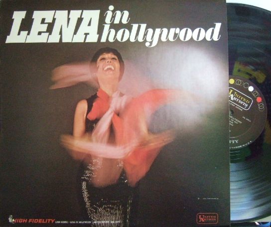 ３枚で送料無料【米United Artists mono】Lena Horne/In Hollywood_画像1