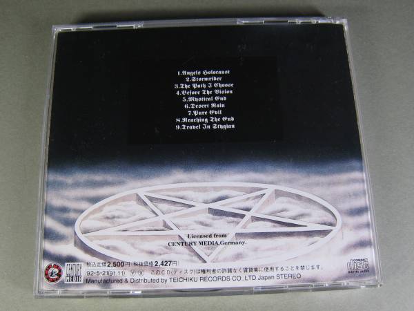 ■CD アイスド・アース / NIGHT OF THE STORMRIDER 国内盤■_画像2