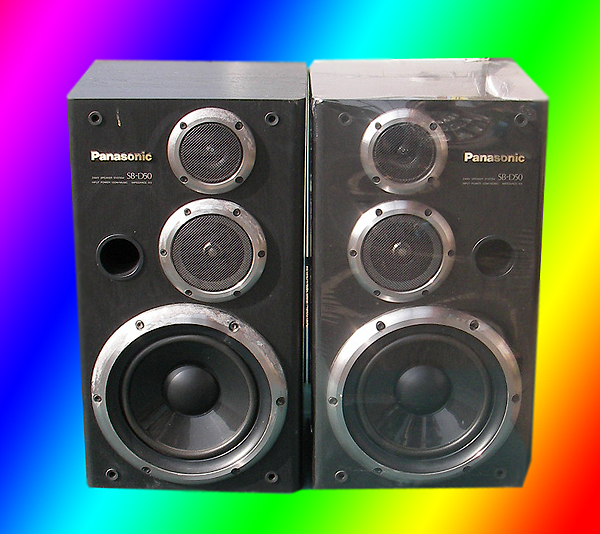 # Panasonic *3way speaker *240W(120W×2)*SB-D50*2 pcs set : Real Yahoo