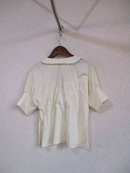 WORLDWIDELOVE collar attaching short sleeves cut and sewn (USED)50116