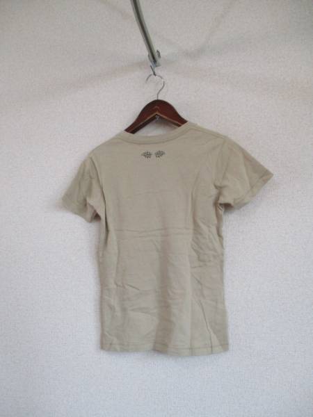 ENCHANTMENT beige print T-shirt (USED)42016②