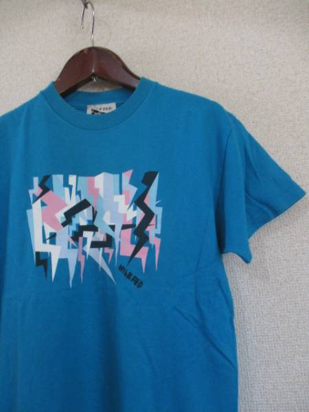 MILKFED blue print T-shirt (USED)71116②