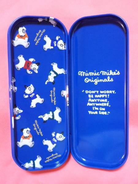 激レア！レトロ １９９２年 サンリオ ミミックマイク 缶制 ふでばこ①