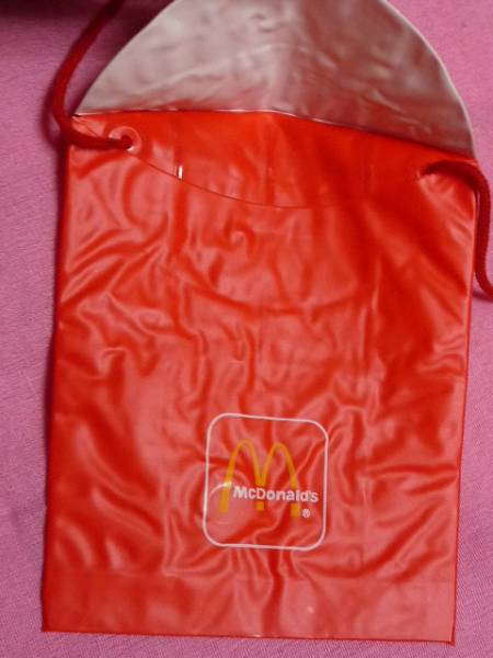  очень редкий! retro 1990 год McDonald's летние каникулы .... комплект картофель сумка 