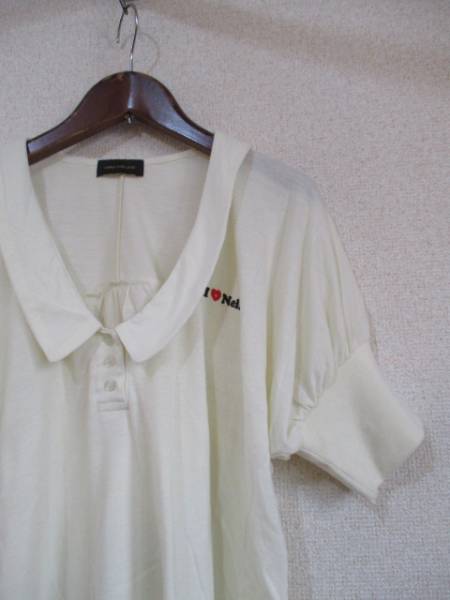 WORLDWIDELOVE襟付き半袖カットソー（USED）50116