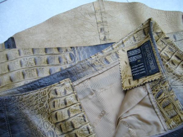 ROBERTO CAVALLI☆ロベルトカヴァッリのスカート☆完売レザー