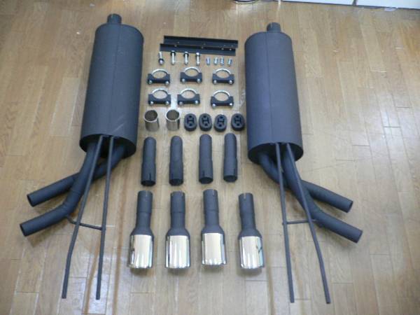 ★★ 社外品 Ｗ４６３ Ｇ５５?Ｇ６３ルック オーバル スチール マフラー ベンツ用Ａ?★