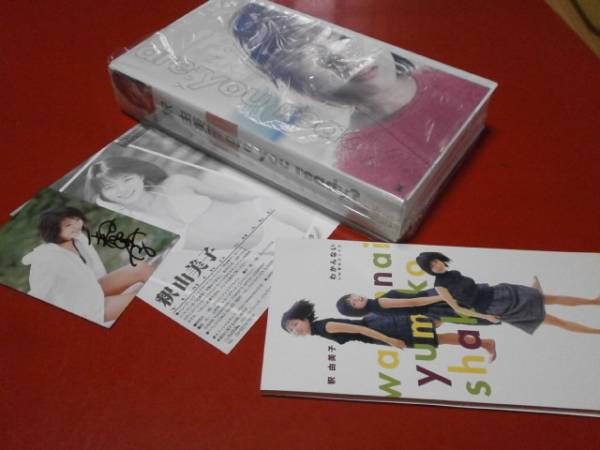 初回限定盤 VIDEO+8cmCD+フォトカード 他 封入 釈由美子 are you ready? アーユーレディ? わかんない 8cmCD グラビアアイドル アイドル