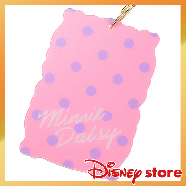  Disney магазин ( minnie & Дэйзи * точка ) карта * чехол для пропуска ( Minnie Mouse & Дэйзи dag) чехол для пропуска * футляр для карточек 