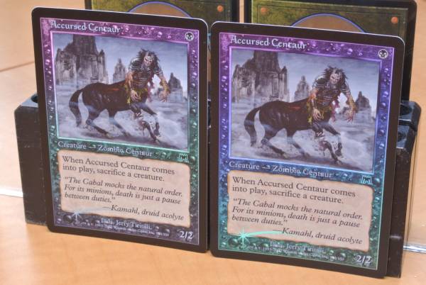 ＭＴＧ foil Accursed Centaur ２枚_画像1